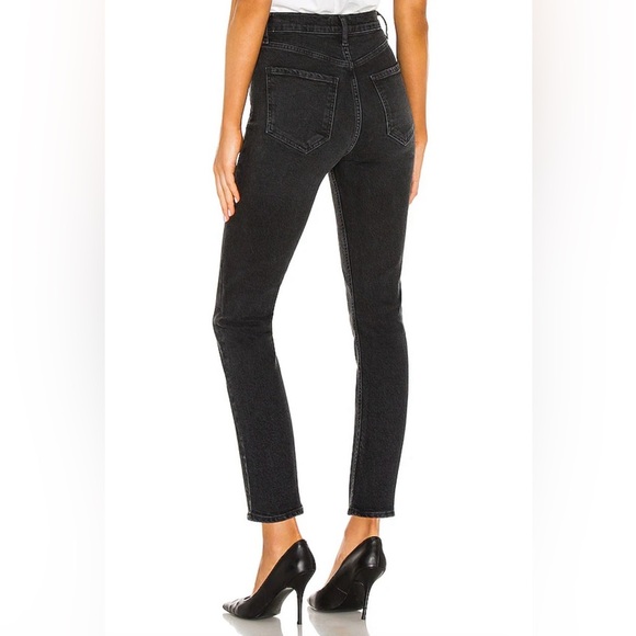 AGOLDE Riley High Rise Straight Crop Jeans size 28 - Picture 3 of 10